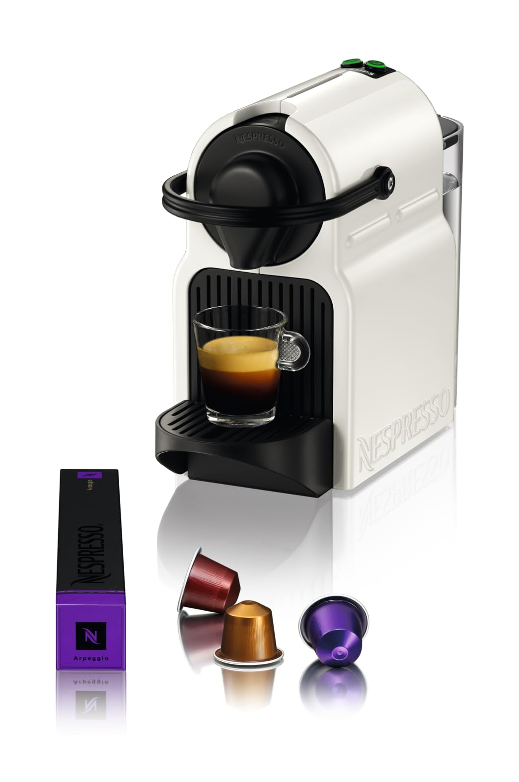 Machine à café Nespresso Inissia blanche espresso - Pramio