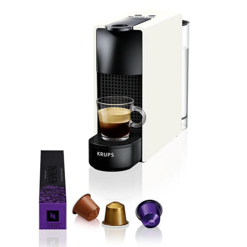Machine à café Nespresso Essenza Mini blanche compacte - Pramio