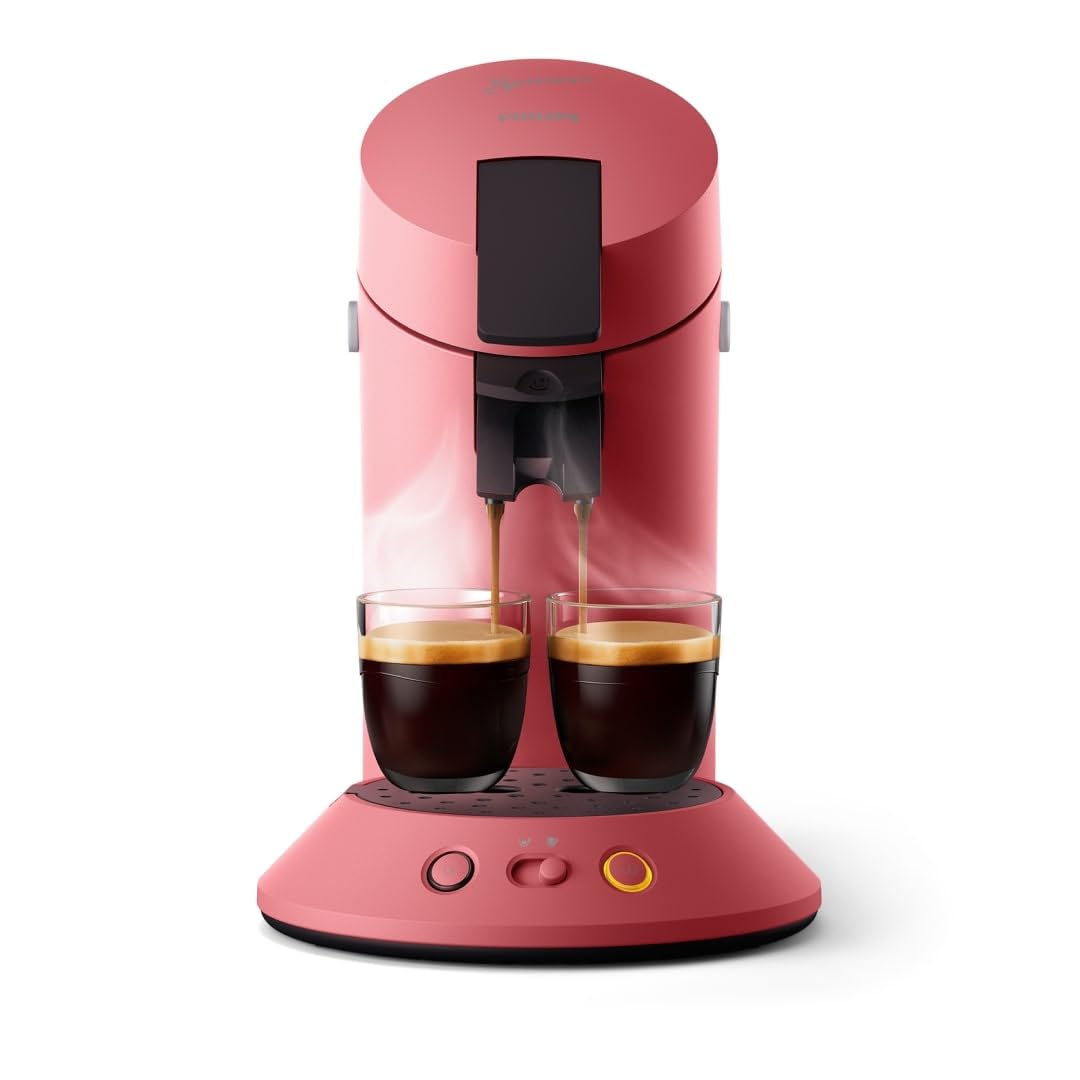 Machine à café SENSEO Original Plus rouge tendre CSA210/35 - Pramio