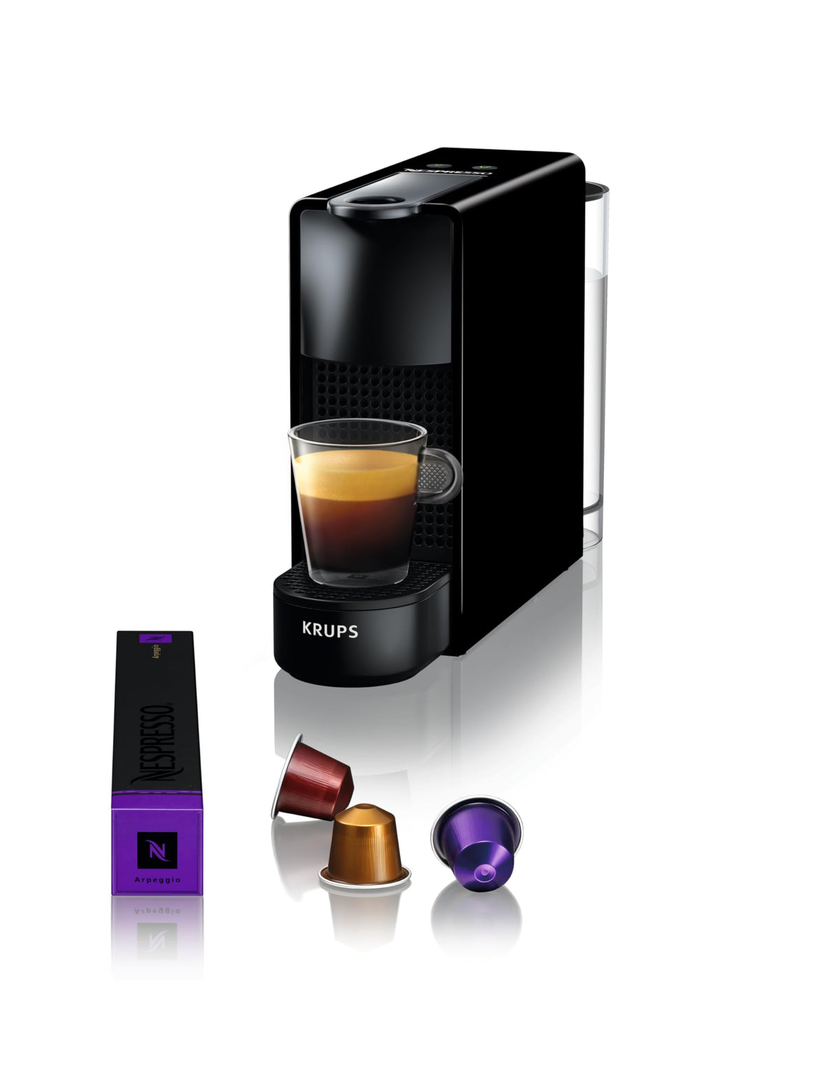 Machine à café Nespresso Essenza Mini noire compacte - Pramio