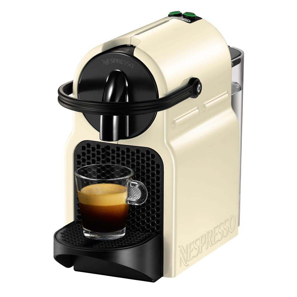 Machine à café Nespresso Inissia blanc crème - Pramio